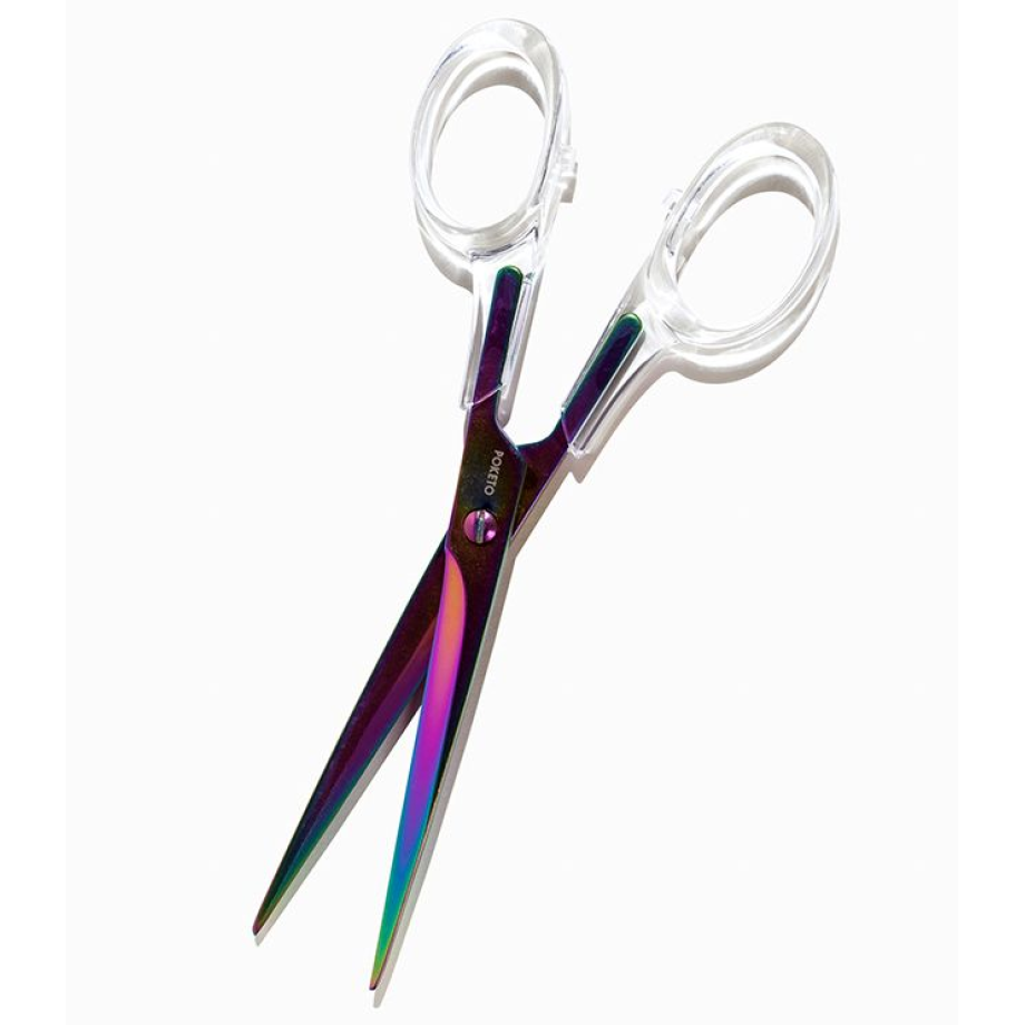 Poketo Acrylic Scissors in Iridescent
